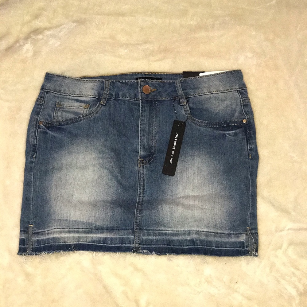 Jean skirt
